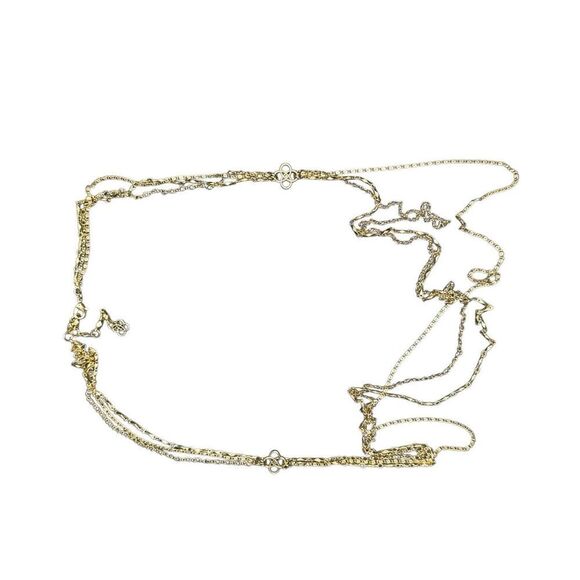 Kendra Scott Gold Layered Necklace - Picture 1 of 6